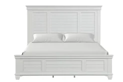 Mor Furniture Jamestown Panel Bed In Gray, Queen
