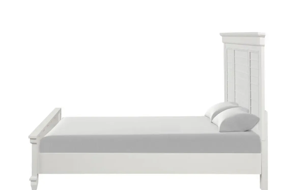 Mor Furniture Jamestown Panel Bed In Gray, Queen