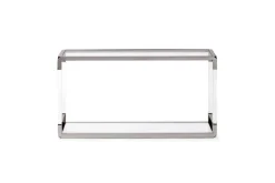 Mor Furniture Jasper Console Table In Glass/Stainless Steel