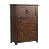Mor Furniture Jax Chest In Cherry