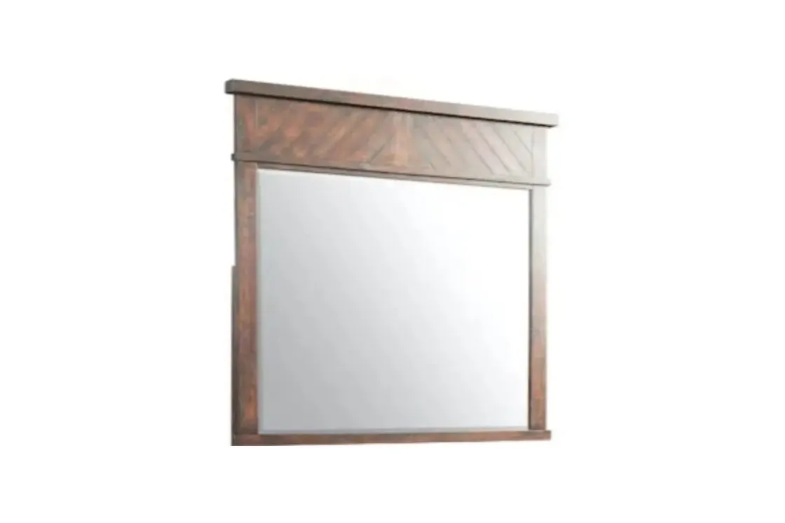 Mor Furniture Jax Mirror In Cherry