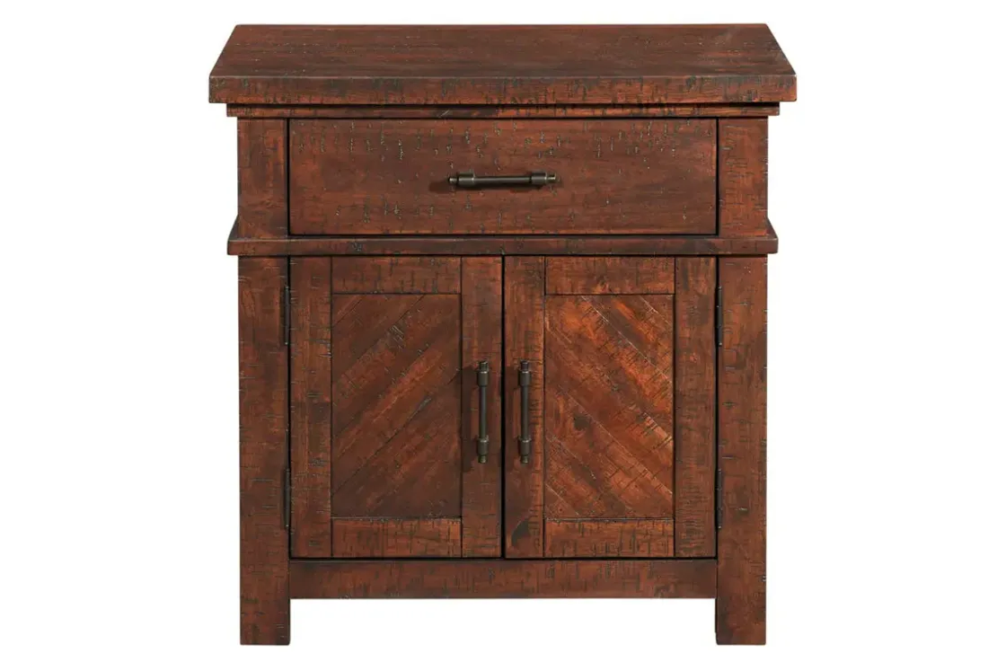 Mor Furniture Jax Nightstand In Walnut