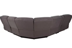 Mor Furniture Jaxon 6 Piece 2 Power Sectional In Mushroom