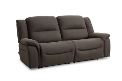 Mor Furniture Jaxon 2 Power Loveseat In Mushroom