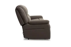 Mor Furniture Jaxon 2 Power Loveseat In Mushroom