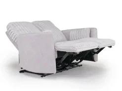 Mor Furniture Jessica Reclining Loveseat In Presley Fog/Charlotte Mist