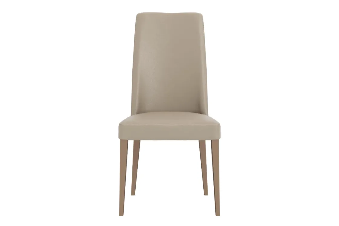 Mor Furniture Jo 83" Dining Table & 6 Chairs In Gold/Travertino Eco Stone