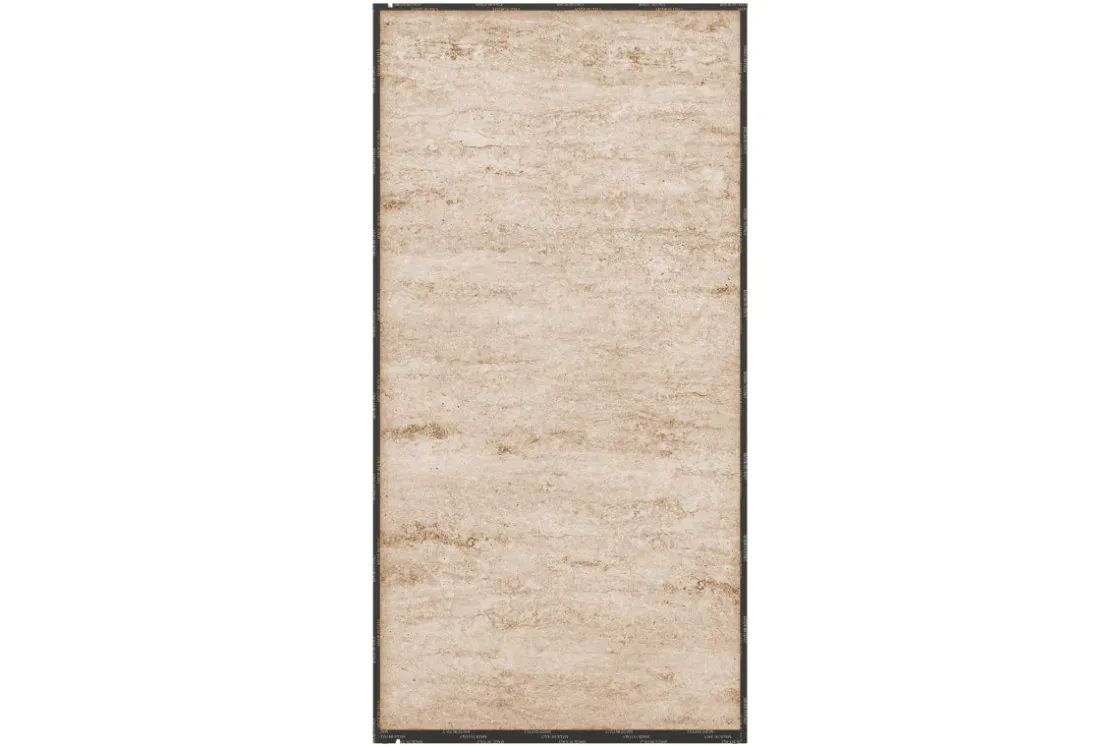 Mor Furniture Jo Curio Cabinet In Gold/Travertino Eco Stone