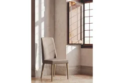 Mor Furniture Jo Leather Side Chair In Aspen