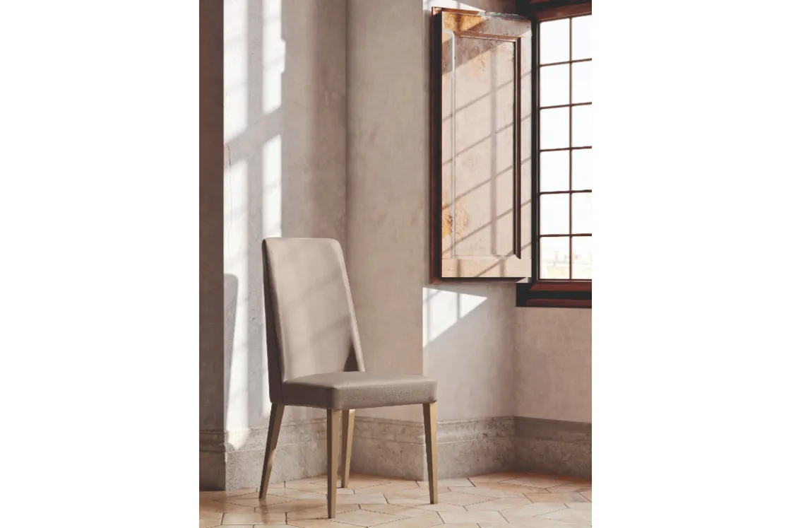 Mor Furniture Jo Leather Side Chair In Aspen