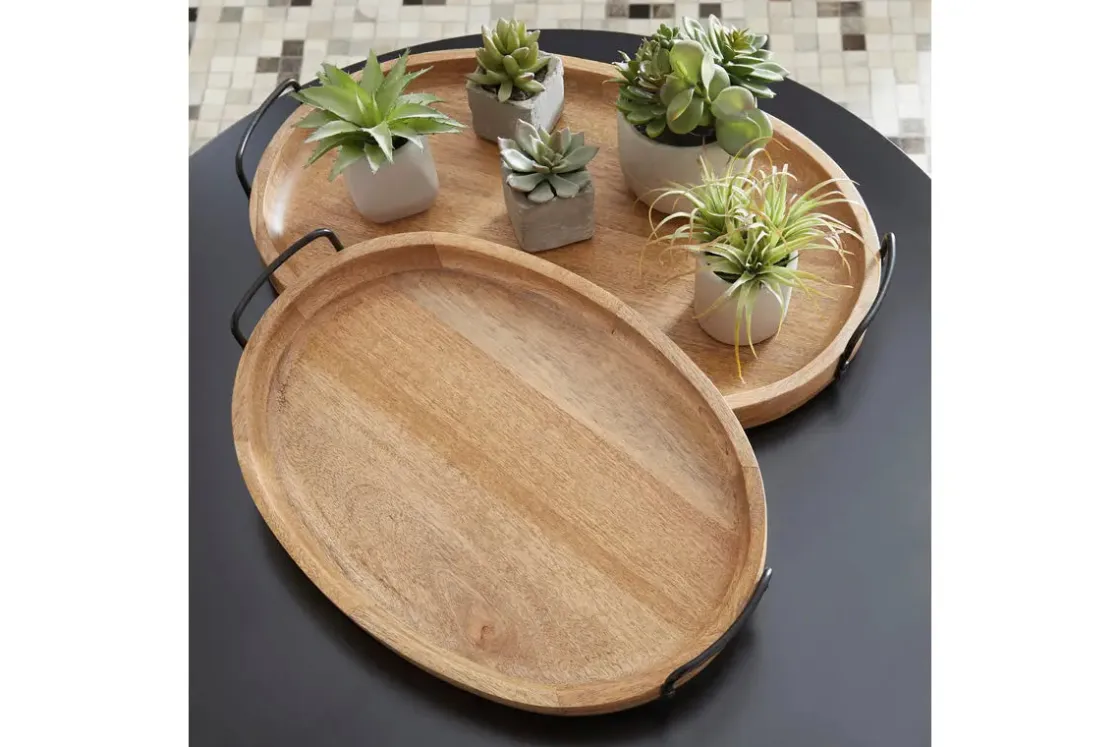Mor Furniture Jocelyne Tray, Set Of 2