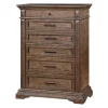 Mor Furniture Jolie Vue Chest In Brushed Walnut