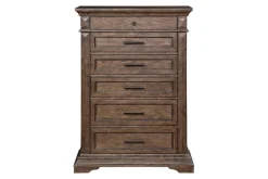Mor Furniture Jolie Vue Chest In Brushed Walnut