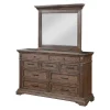 Mor Furniture Jolie Vue Dresser In Brushed Walnut