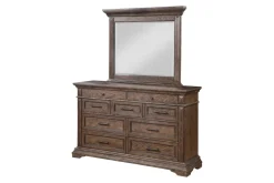 Mor Furniture Jolie Vue Dresser In Brushed Walnut