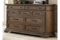 Mor Furniture Jolie Vue Dresser In Brushed Walnut