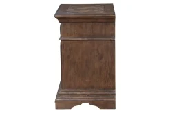 Mor Furniture Jolie Vue Nightstand In Brushed Walnut