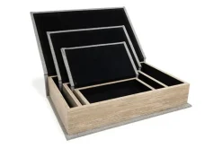 Mor Furniture Jolina Box In Black, Set Of 3