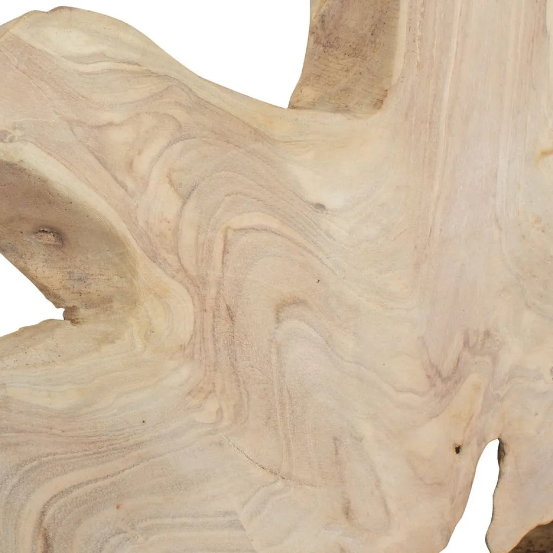 Mor Furniture Kalani Wood Wall Art In Bleached Brown, Set Of 3