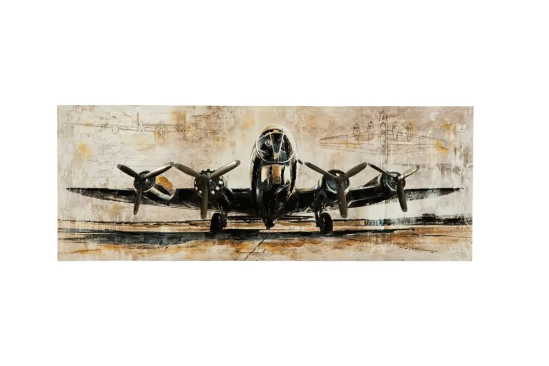 Mor Furniture Kalene Airplane Wall Art