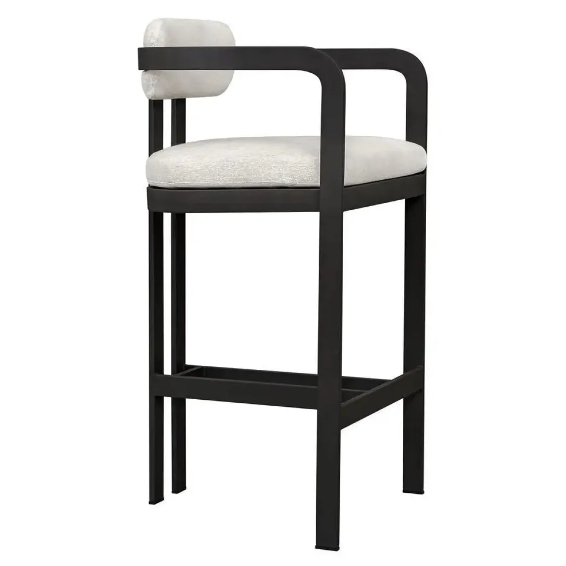 Mor Furniture Kalmar Outdoor Barstool In Black