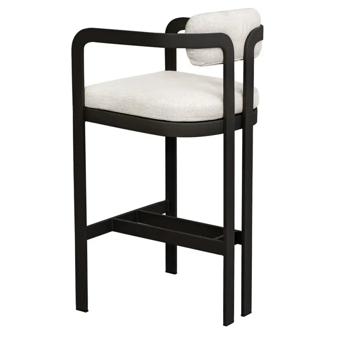Mor Furniture Kalmar Outdoor Barstool In Black