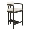 Mor Furniture Kalmar Outdoor Counter Height Stool In Black