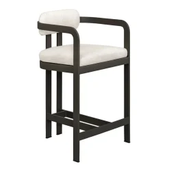 Mor Furniture Kalmar Outdoor Counter Height Stool In Black