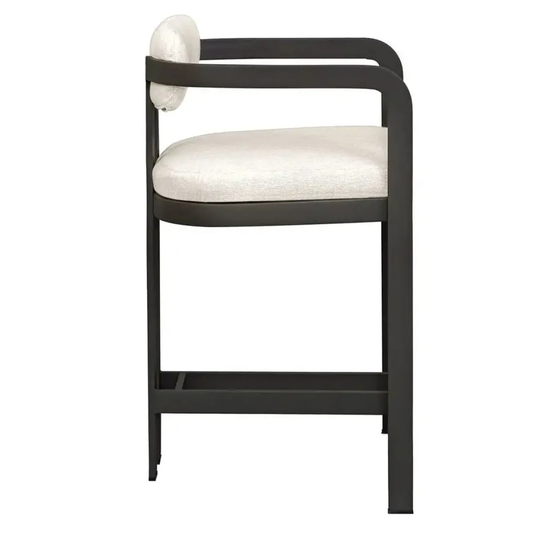 Mor Furniture Kalmar Outdoor Counter Height Stool In Black