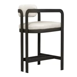 Mor Furniture Kalmar Outdoor Counter Height Stool In Black