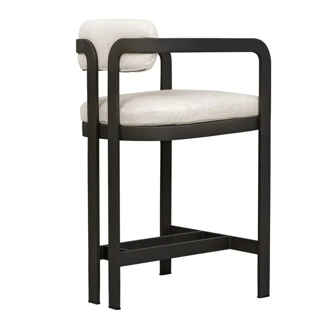 Mor Furniture Kalmar Outdoor Counter Height Stool In Black