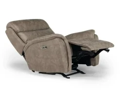 Mor Furniture Kamari 2 Power Gliding Recliner In Gray