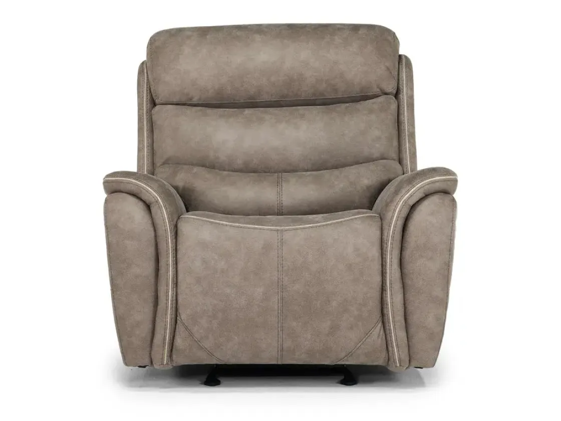Mor Furniture Kamari 2 Power Gliding Recliner In Gray