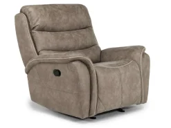 Mor Furniture Kamari Gliding Recliner In Gray
