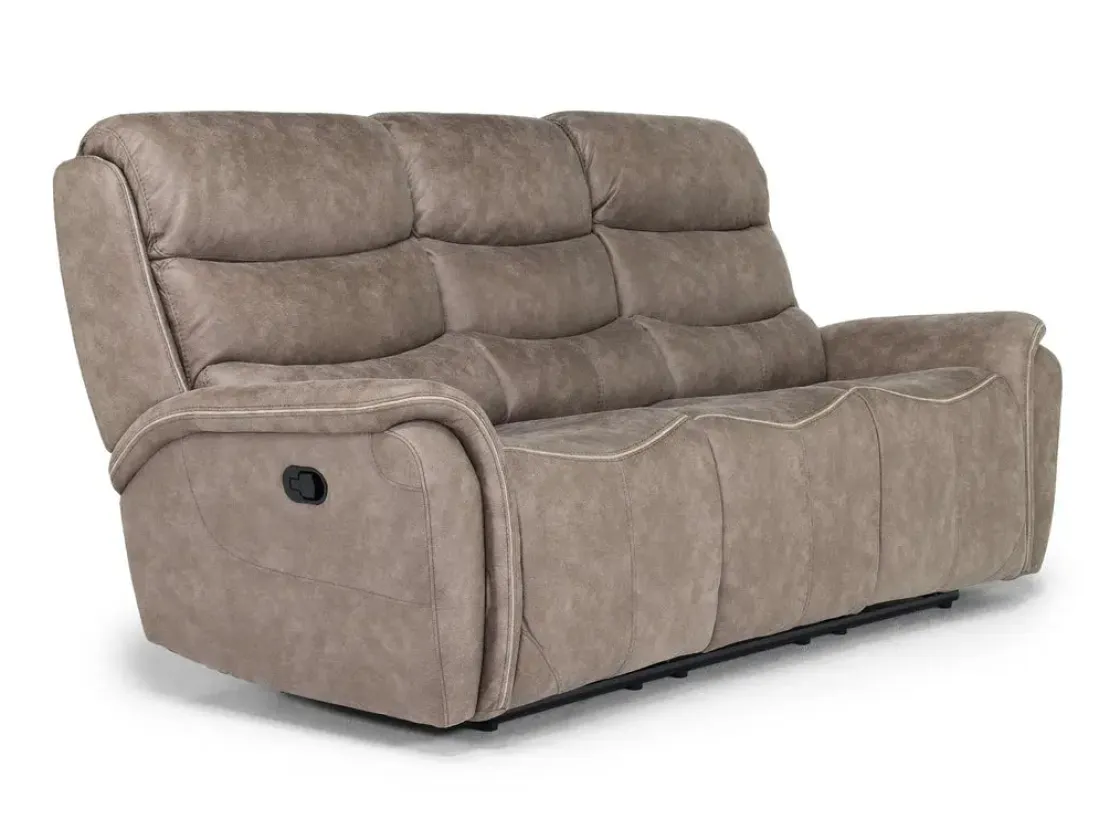 Mor Furniture Kamari Reclining Sofa In Gray