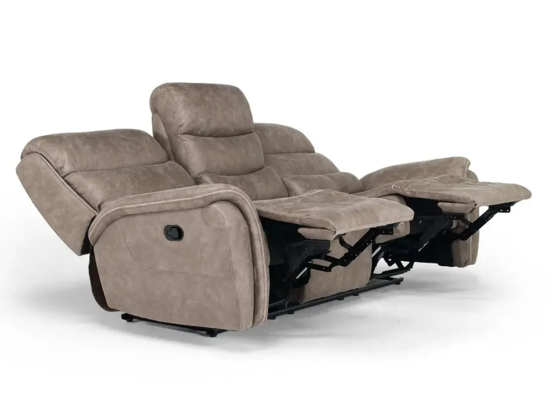 Mor Furniture Kamari Reclining Sofa In Gray