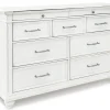 Mor Furniture Kanwyn Dresser In White Wash