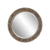 Mor Furniture Katet Distressed Accent Mirror In Brown