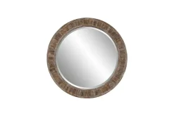 Mor Furniture Katet Distressed Accent Mirror In Brown