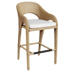 Mor Furniture Kavali Outdoor Barstool In Honey