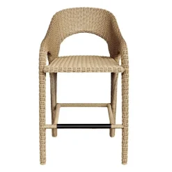 Mor Furniture Kavali Outdoor Barstool In Honey