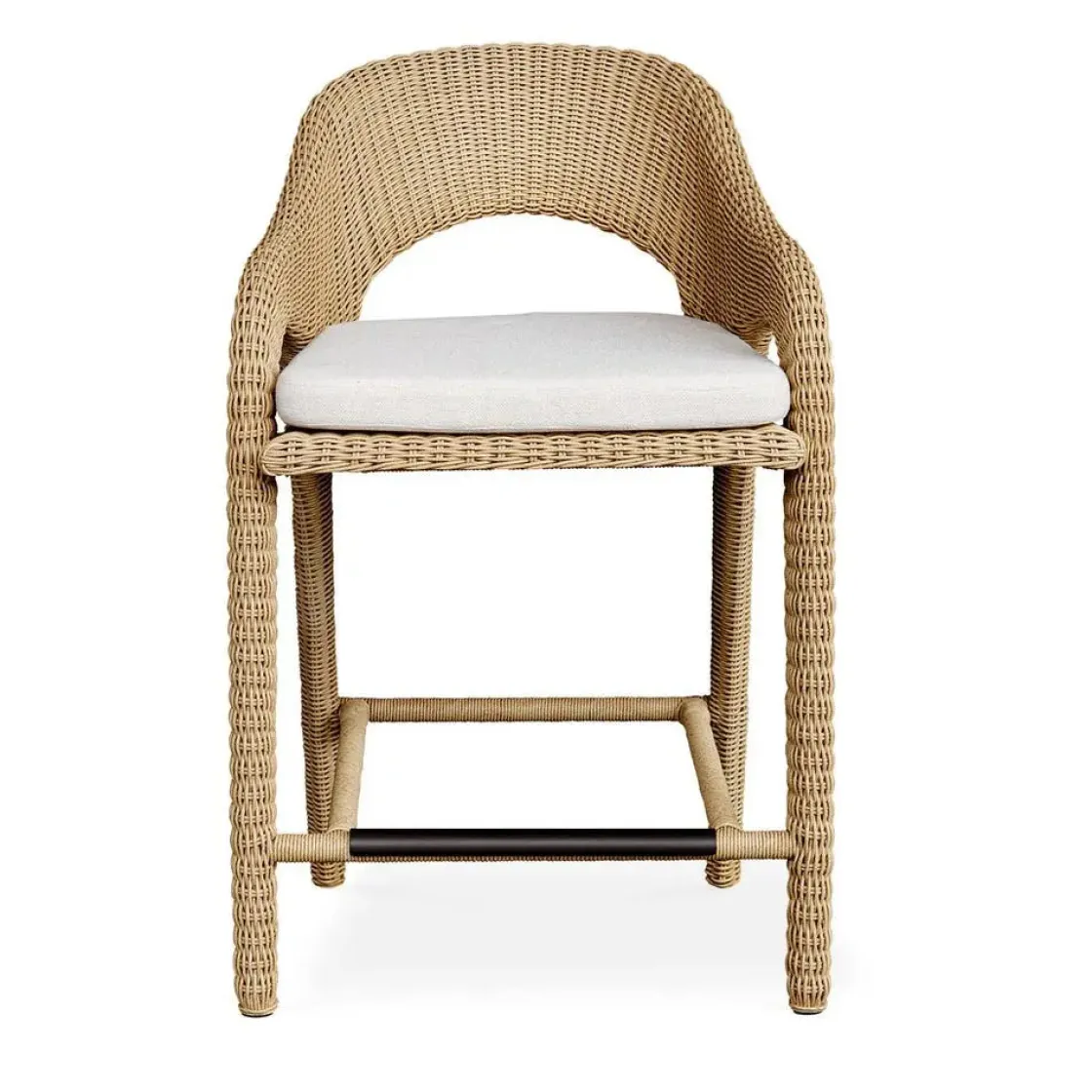 Mor Furniture Kavali Outdoor Counter Height Stool In Honey