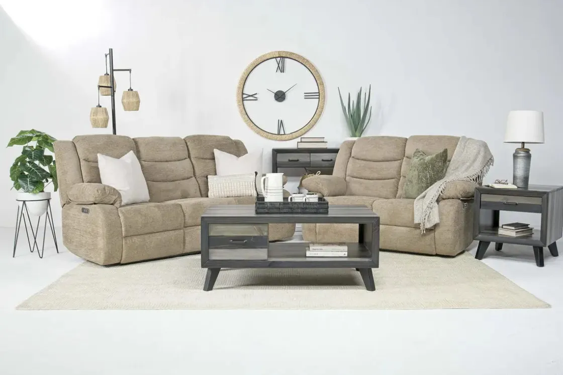Mor Furniture Kelsey Power Sofa & Loveseat In