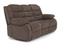 Mor Furniture Kelsey Power Sofa In Brown