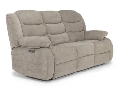 Mor Furniture Kelsey Power Sofa In Brown
