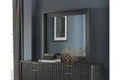 Mor Furniture Kentfield Mirror In Black Drifted Oak