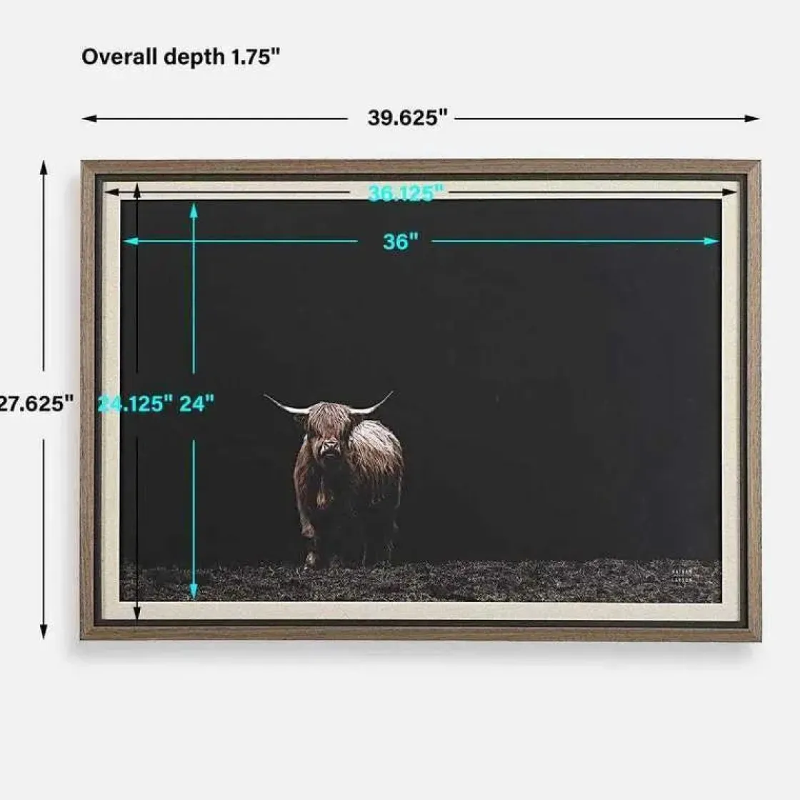Mor Furniture King Of The Hill Wall Art In Brown