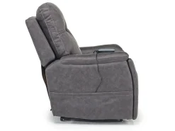Mor Furniture Kingston 2 Power Lift Chair In Canyon Steel