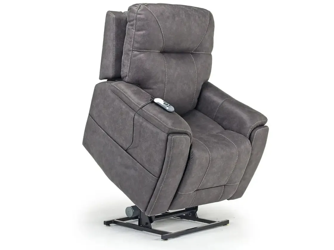 Mor Furniture Kingston 2 Power Lift Chair In Canyon Steel