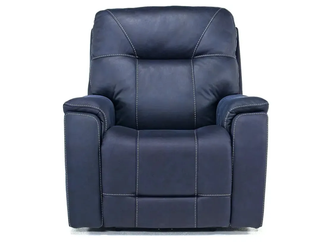 Mor Furniture Kingston 3 Power Recliner In Canyon Ocean